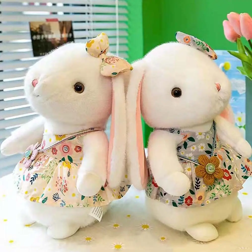 Animal Home Decoration Soft Plush Appease Toy Long Ears Rabbit Doll Rabbit Stuffed Doll Rabbit Plush Toy Bunny Plush Doll