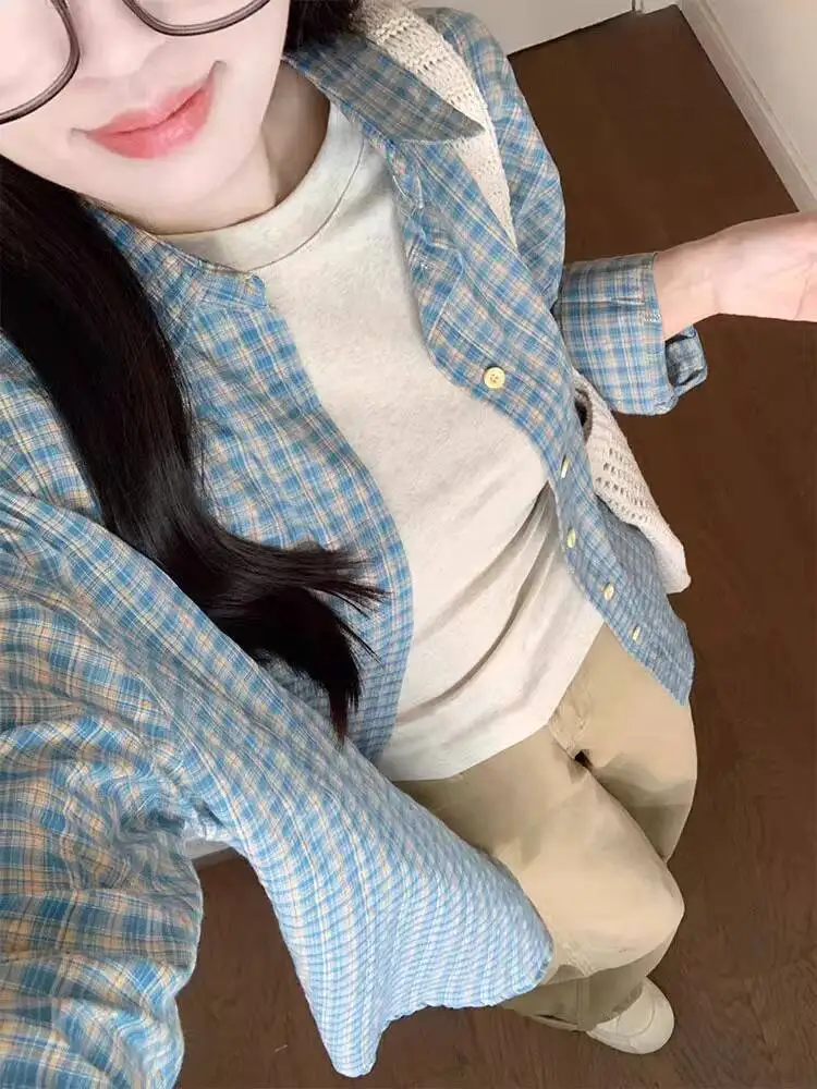 Plus Size Women's Casual Pants Autumn Khaki Cargo Jeans High Waist Loose Wide Leg Slimming Versatile Straight Leg Trousers