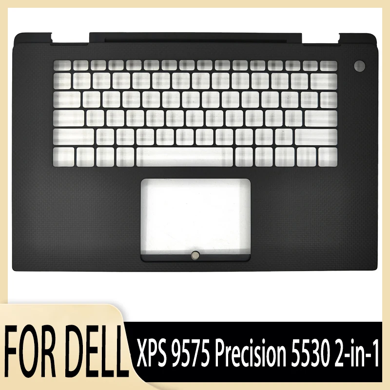 New Original C Shell Palmrest Upper Case Cover for XPS 9575 Precision 5530 2-in-1 Laptop Top Case Black 0M9W9K