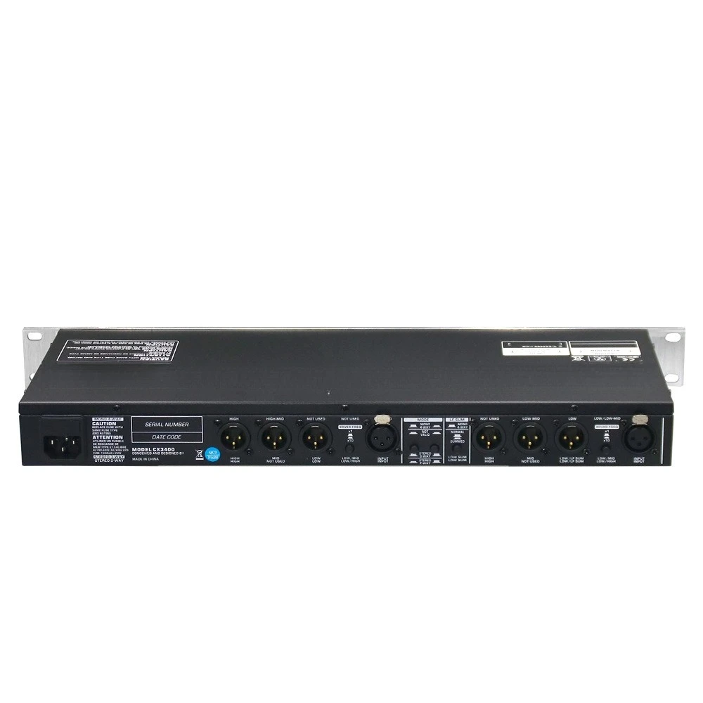 Stage performance Commercial event Rack-mounted 3-in-6-out audio signal digital distributor