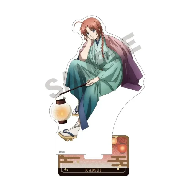 2026 Anime Gintama 15CM Acrylic Stand Model Plate Keychain Gintoki Sakata/Shinpachi Shimura/Sadaharu Fan Gift Toys Room Decorat