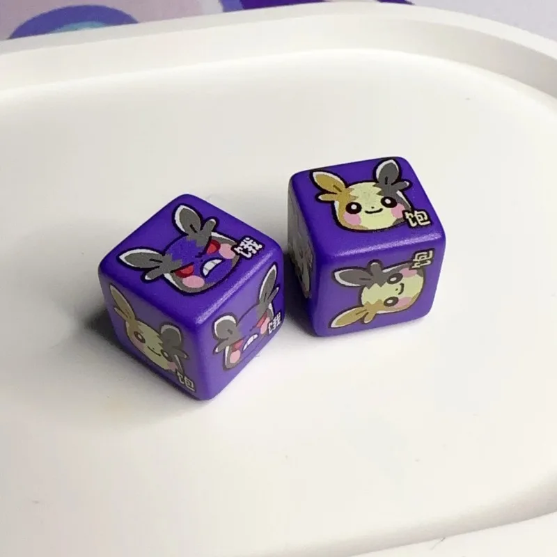 Pokemon Morpeko Animation Characters Self Made PTCG Indicator Damage Counter Dice Anime Classics Game Collection Cards Toy Gift