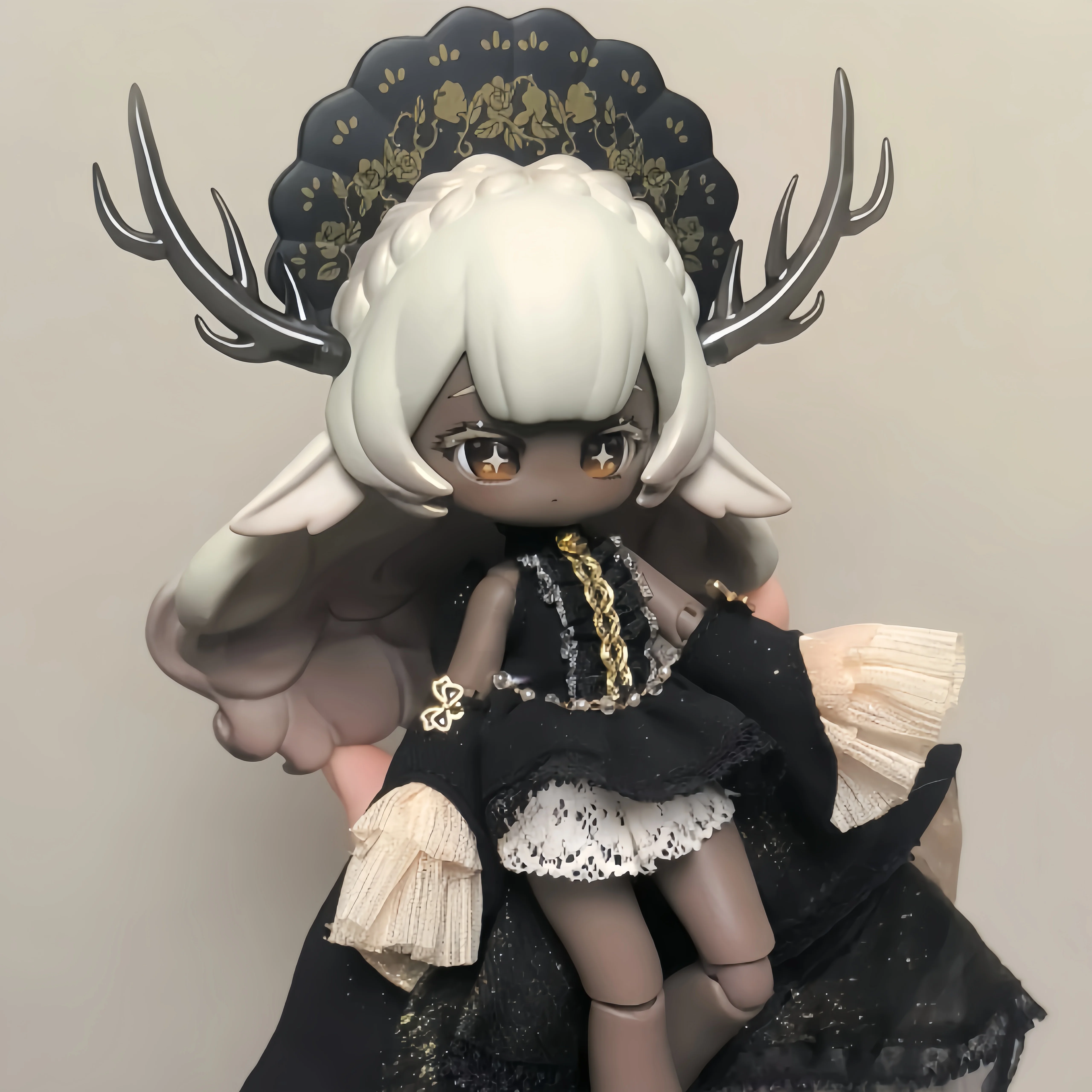Authentische 1/12 BJD Gelenkpuppe Blind Box Mystery Pilgrimage Sammlerstück Actionfigur Modell Bewegliche Anime-Spielzeugfigur Statue Ornament Spielzeug – Detail 2