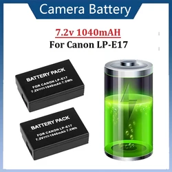 1040mAh LPE17 LP E17 LP-E17 akumulator do aparatów Canon EOS RP 200D 250D M5 M6 750D T6i T6s 800D 8000D Kiss X8i bateria do aparatu