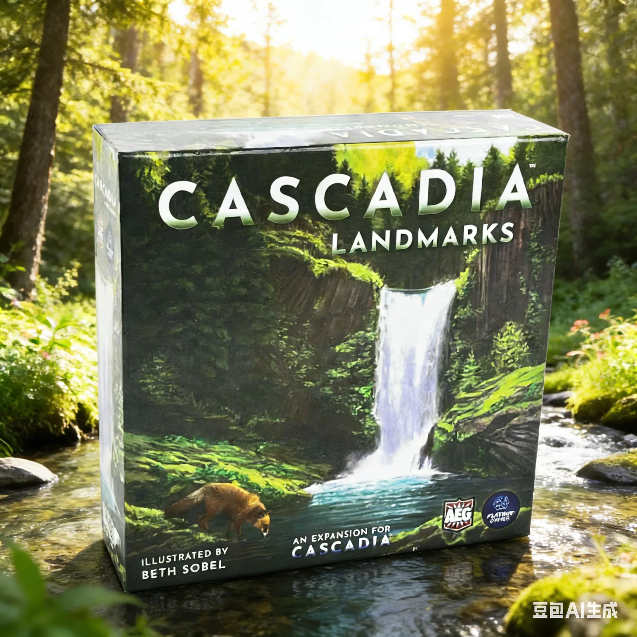

Настольная игра: Cascadia: Landmarks Expansion – требует основную игру, классическую стратегическую игру, незаменимый подарок на день рождения