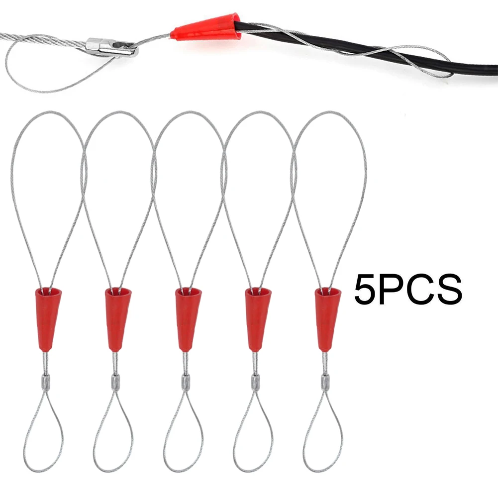 Estrattore per nastro per pesce Estrattore per cavi Accessori elettrici regolabili Strumento di fissaggio Accessori per cablaggio in acciaio argentato