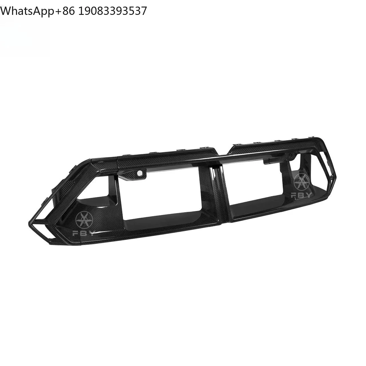 

100% Dry Carbon Fiber OEM Style Front Bumper Lower Grill Kit for BMW G90 M5 Sedan 2025+ Car Lower Grille Cover