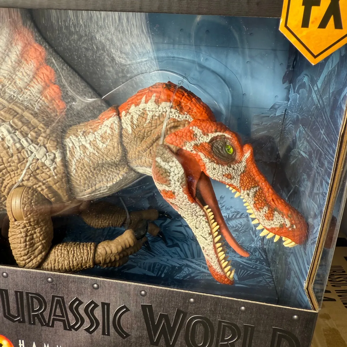 Jurassic Hammond – grande série de Collection, dieu de la guerre, Spinosaurus, modèle de dinosaure Super mobile JCH09, en Stock