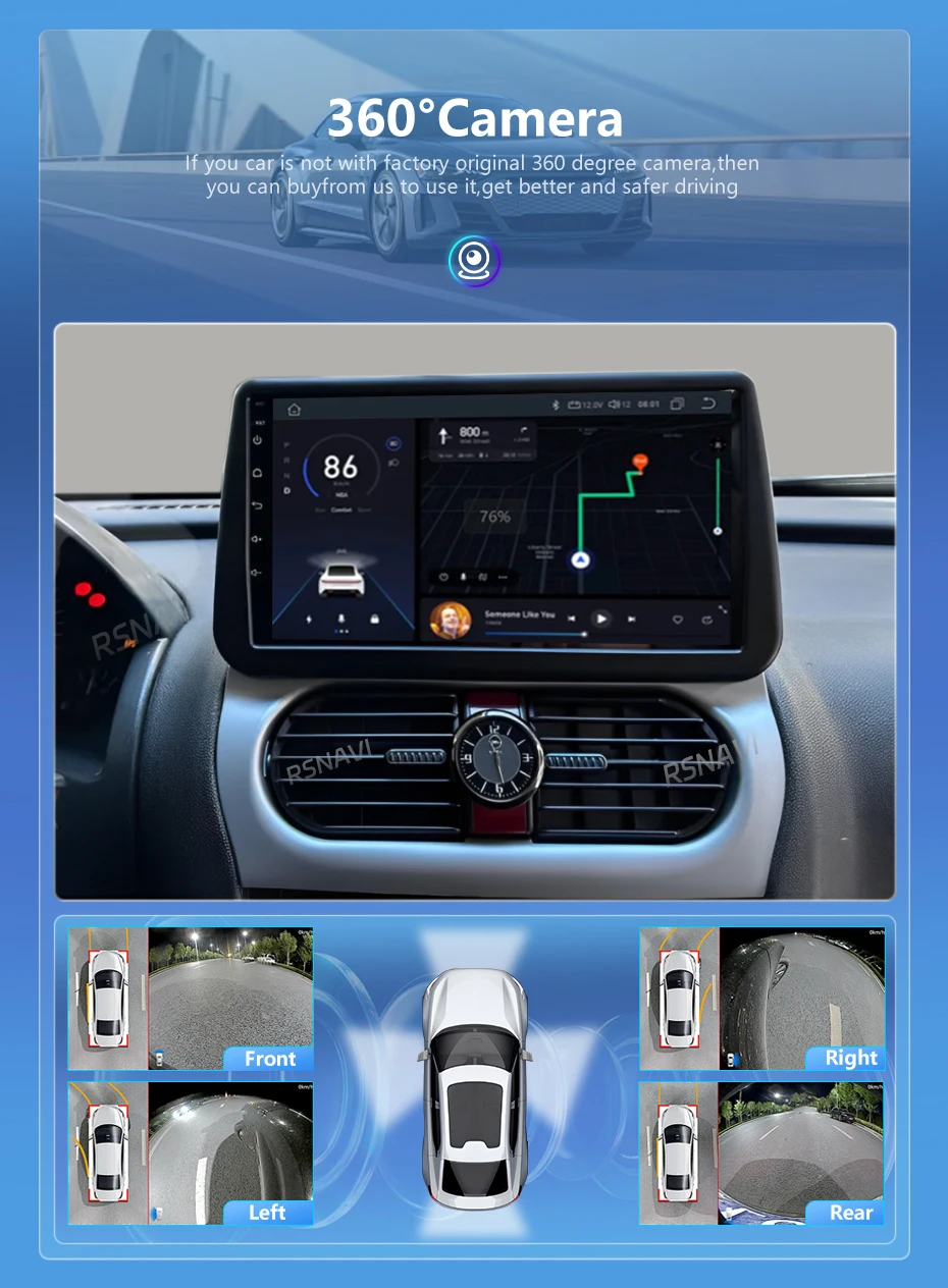 Android 16 Carplay Auto Screen Car Radio Multimedia Player For Opel Combo Corsa Tigra 2001-2011 Autoradio Stereo 2Din Head Unit