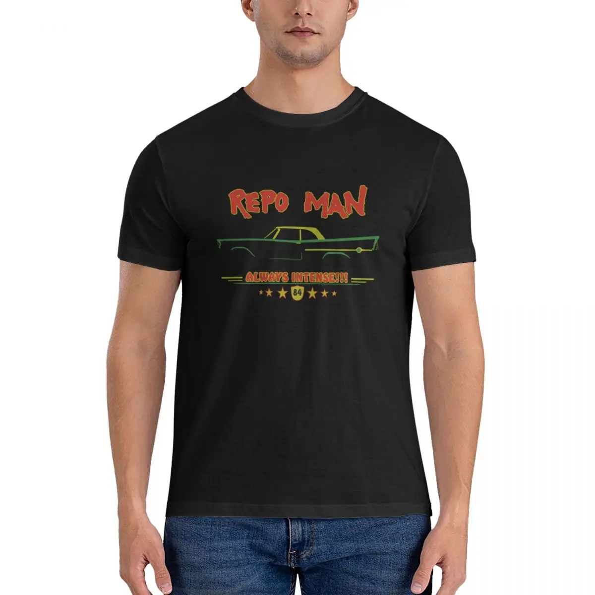 

Repo man always intense cult movie t shirt Essential T-Shirt vintage clothes tops anime clothes