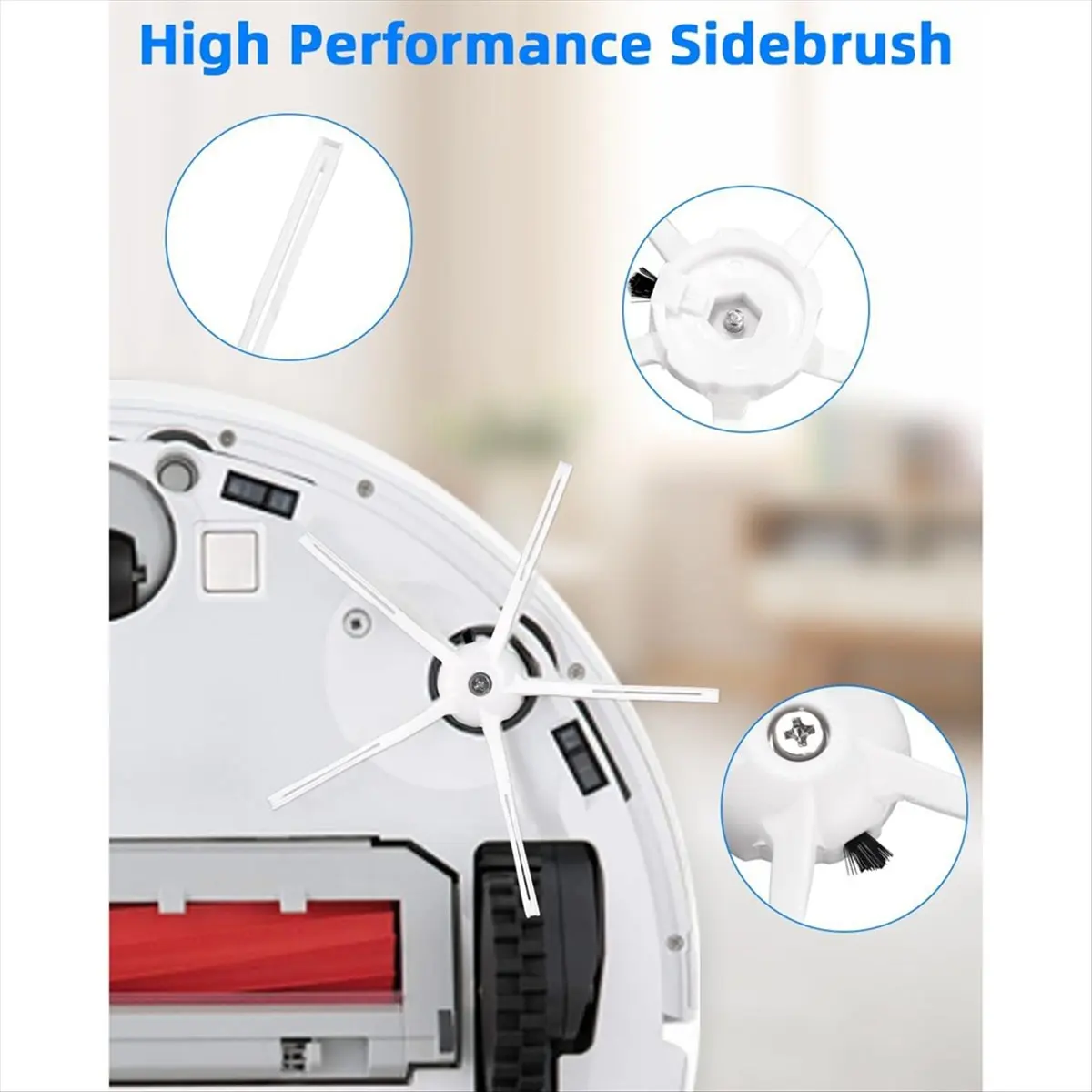 Accessories for / +/ Max/ Max+ Vacuum Cleaner, Main Side Brushes HEPA Filters Mop Cloth Dust Bags [mriae]