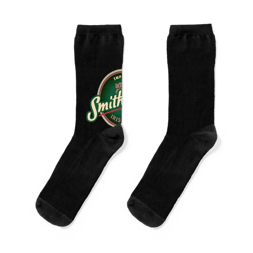 

Smithwick Beer Classic T-Shirt Socks floor anti slip football sports stockings summer Designer Man Socks Women's