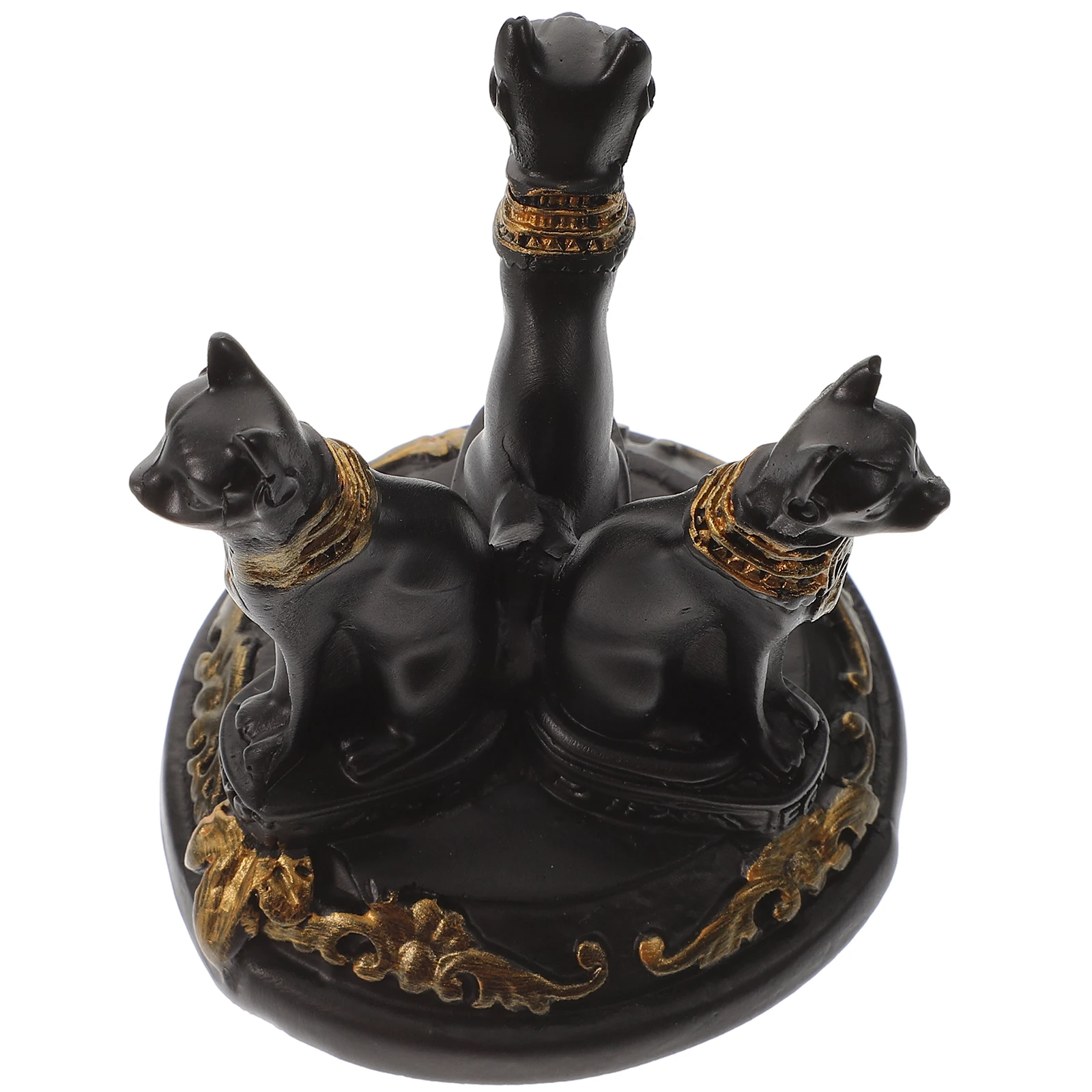 

Resin Cat Home Decoration Altar Sacrificial Altar Cat Decoration Statue Household Figurine Mini Animal Model Lightweight