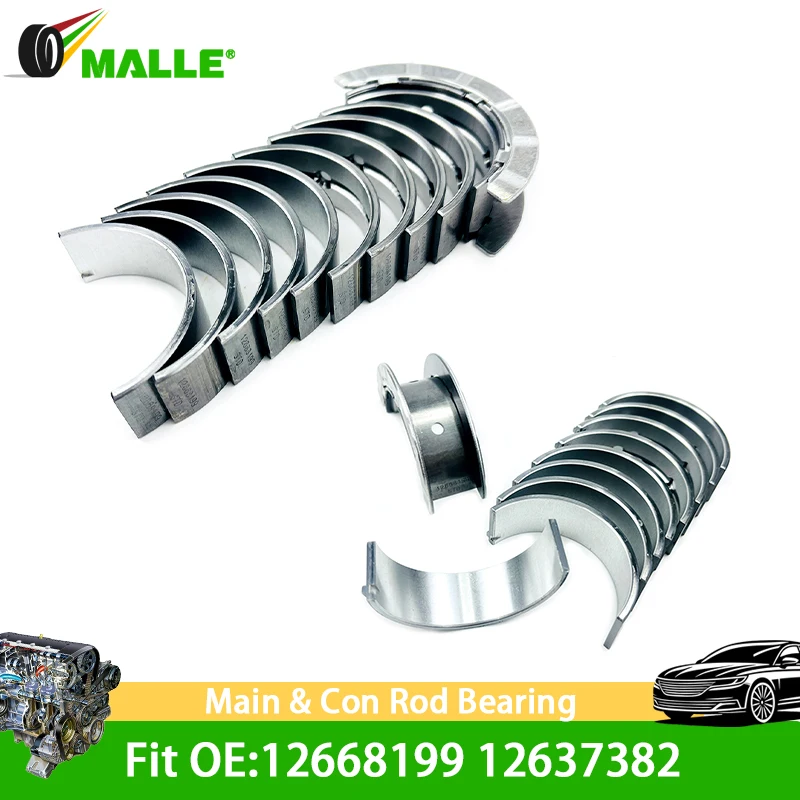 

Auto Engine Main and Connecting Rod Bearing For Buick Envision Verano 1.5T Internal Car Accessories Parts OE: 12668199 12637382