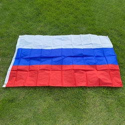 aerlxemrbrae flag  90*150cm Hanging big Russian National flag for Festival  Home Decoration flag banner