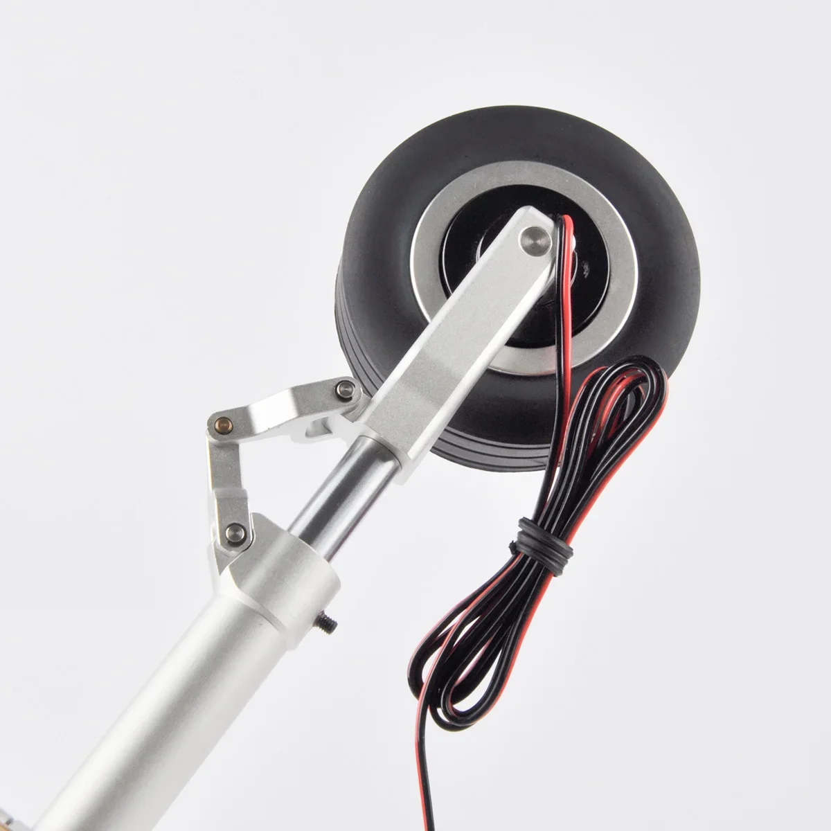 

JPHOBBY ER150 Electric Landing Gear Full Set Support 12-17 Kg With Brakes For Skymaster F15 1.42M RC Aviation Jets Plane