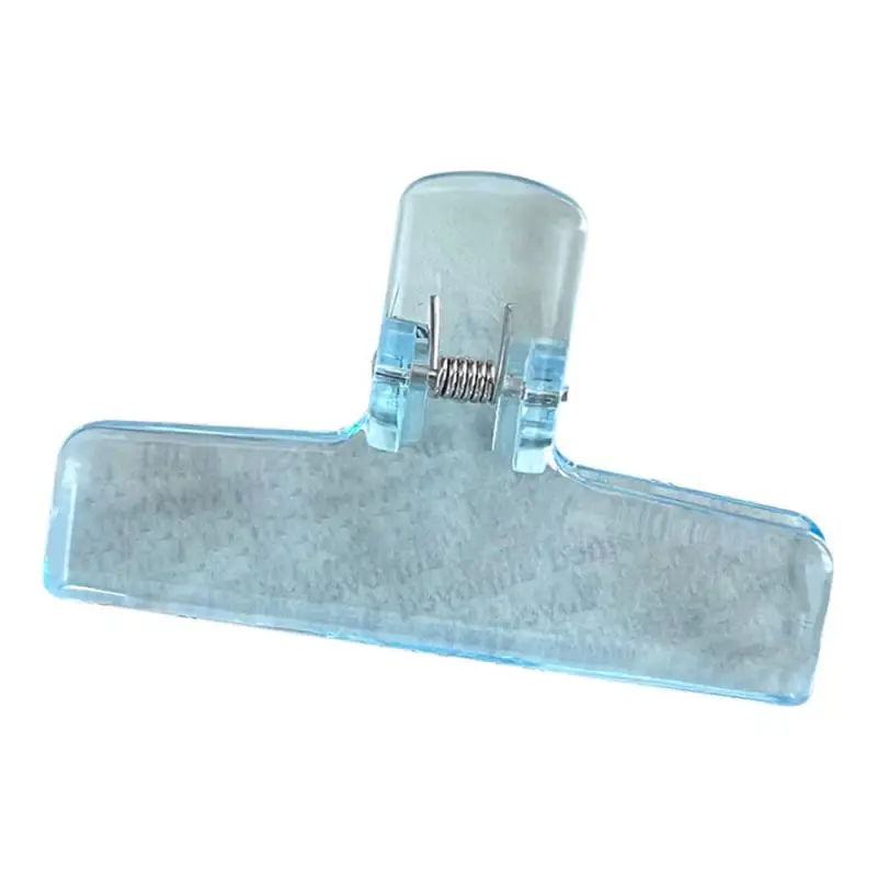 Ins Transparent Binder Clips Kawaii Paperclips File Documents Tickets Clips Bookmarks Index Page Holder Office Binding Supplies