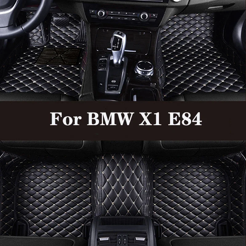 

Full Surround Custom Leather Car Floor Mat For BMW X1 E84 2009-2014 (Model Year) Car Interior Auto Parts