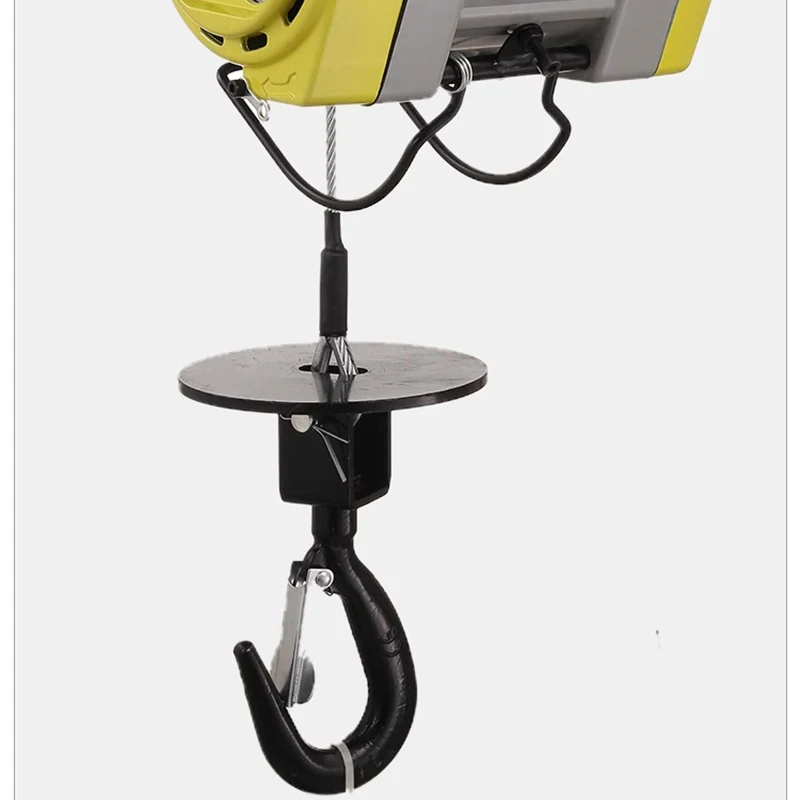 Brushless Variable-frequency Small Diamond Electric Hoist 220V Adjustable Speed Household Lifting Hoist Wire Rope Fast Hoist