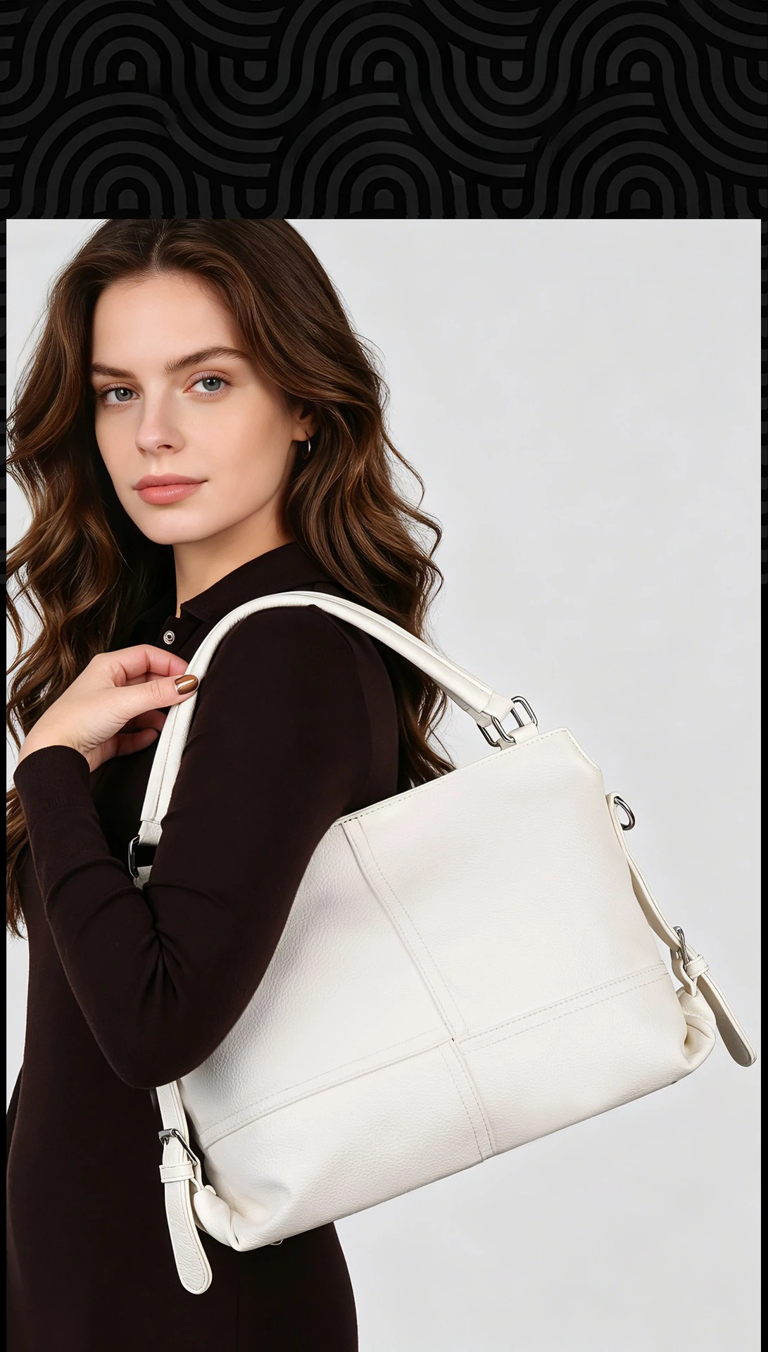 2026 Fashion Large Capacity Storage Tote Bag Women Handbag Shoulder Crossbody Bag Casual Commuter Purse