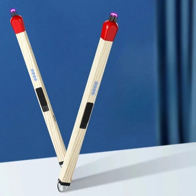 Simulated Match Charging Lighter, Aromatherapy Igniter, Arc Matchstick with an Extra Long Handle for Household Portable Ignition