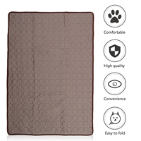 1PC Pet Ice Silk Pad Dog Cooling Mat Foldable Floor Blanket Heat Dissipation Lasting Cooling Outdoor Indoor Use Easy