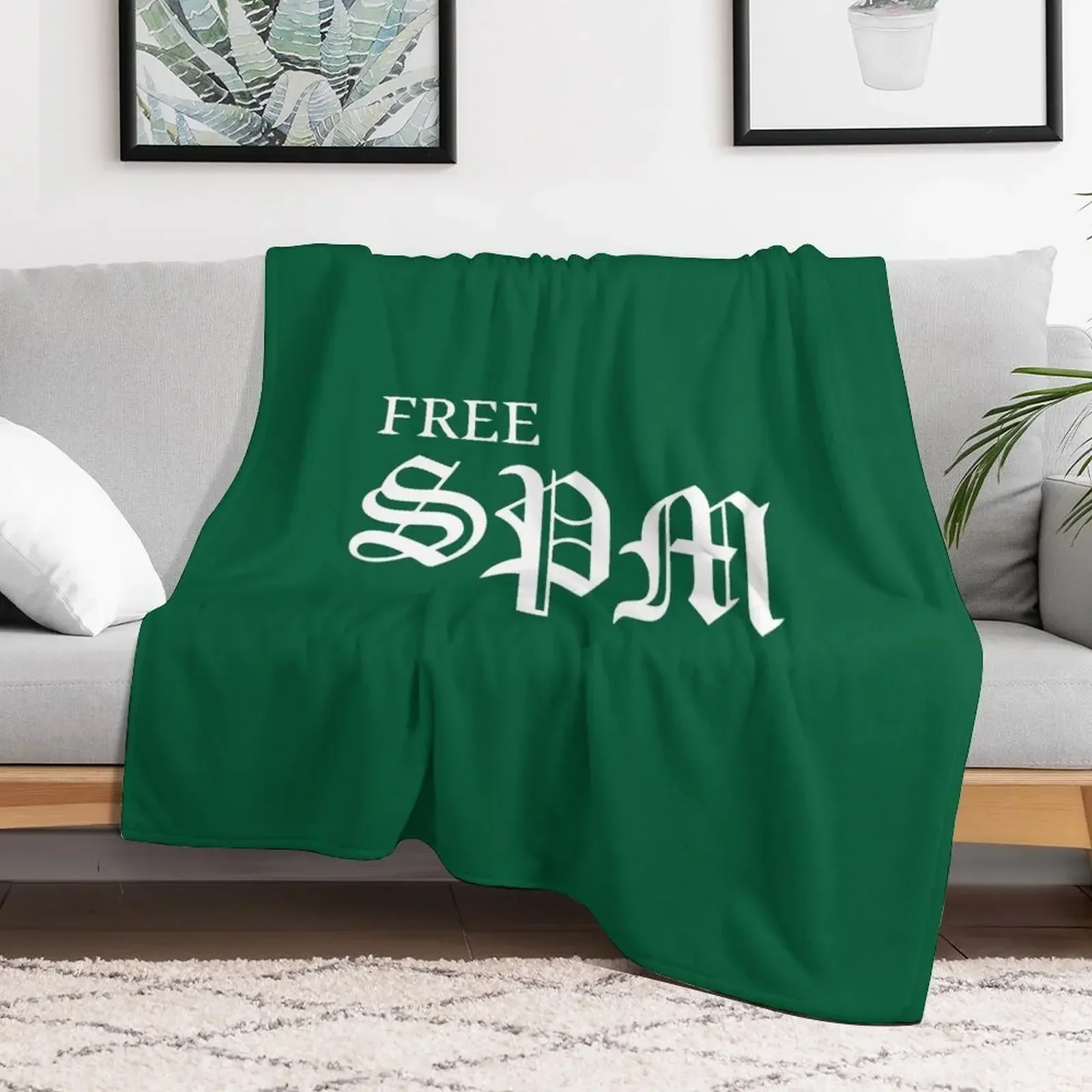 Free SPM Carlos Coy Throw Blanket christmas decoration Nap Picnic Blankets