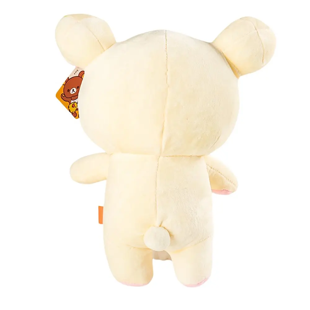 Anime Rilakkuma pluszowa lalka Kawaii Anime biały miś peluche nadziewane śliczna para niedźwiedź zabawka dziewczyna jak prezenty