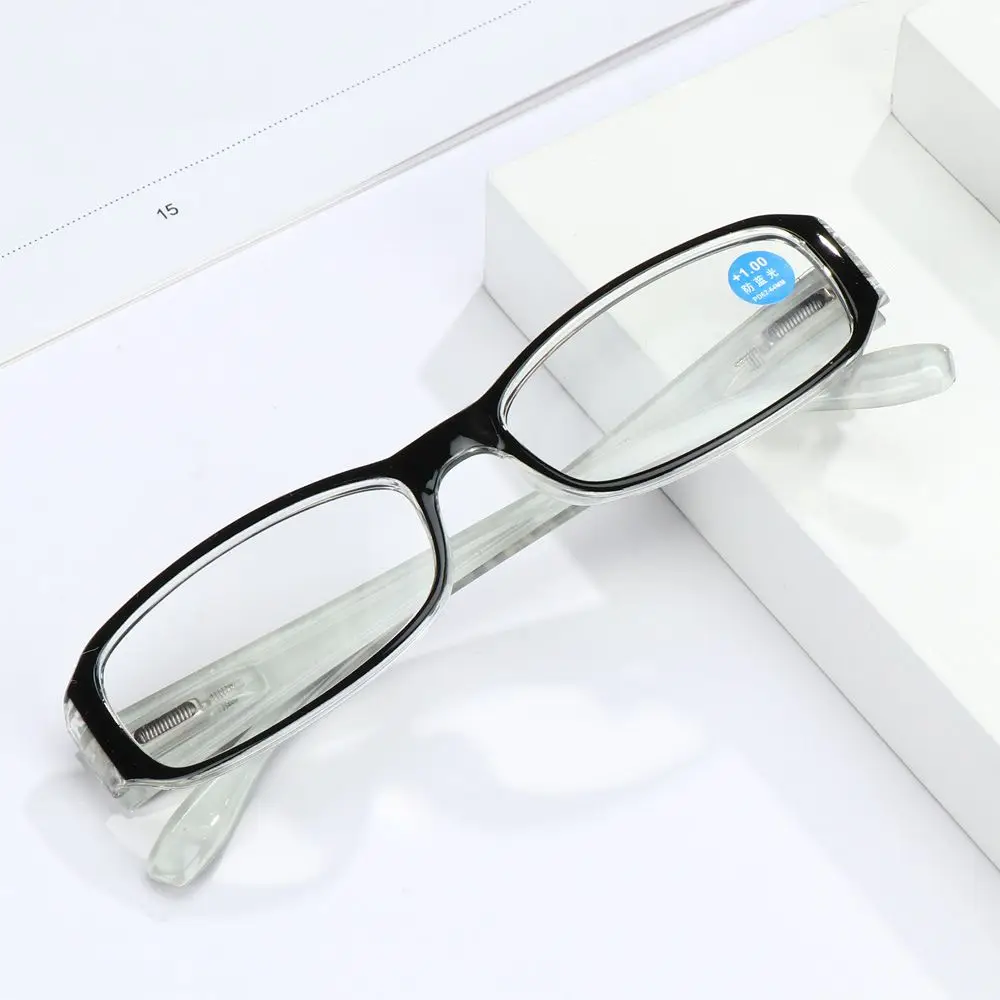 Vrouwen Vintage Draagbare Bloemen Oogbescherming Ultra Licht Frame Leesbril Anti-Blauw Licht Brillen