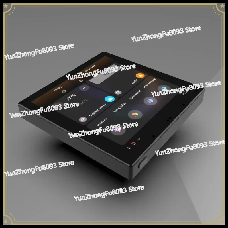 Multi-device Support POE Power Supply Smart Home Interconnection 4-Inch Smart Touch Screen Supports Multi-scene