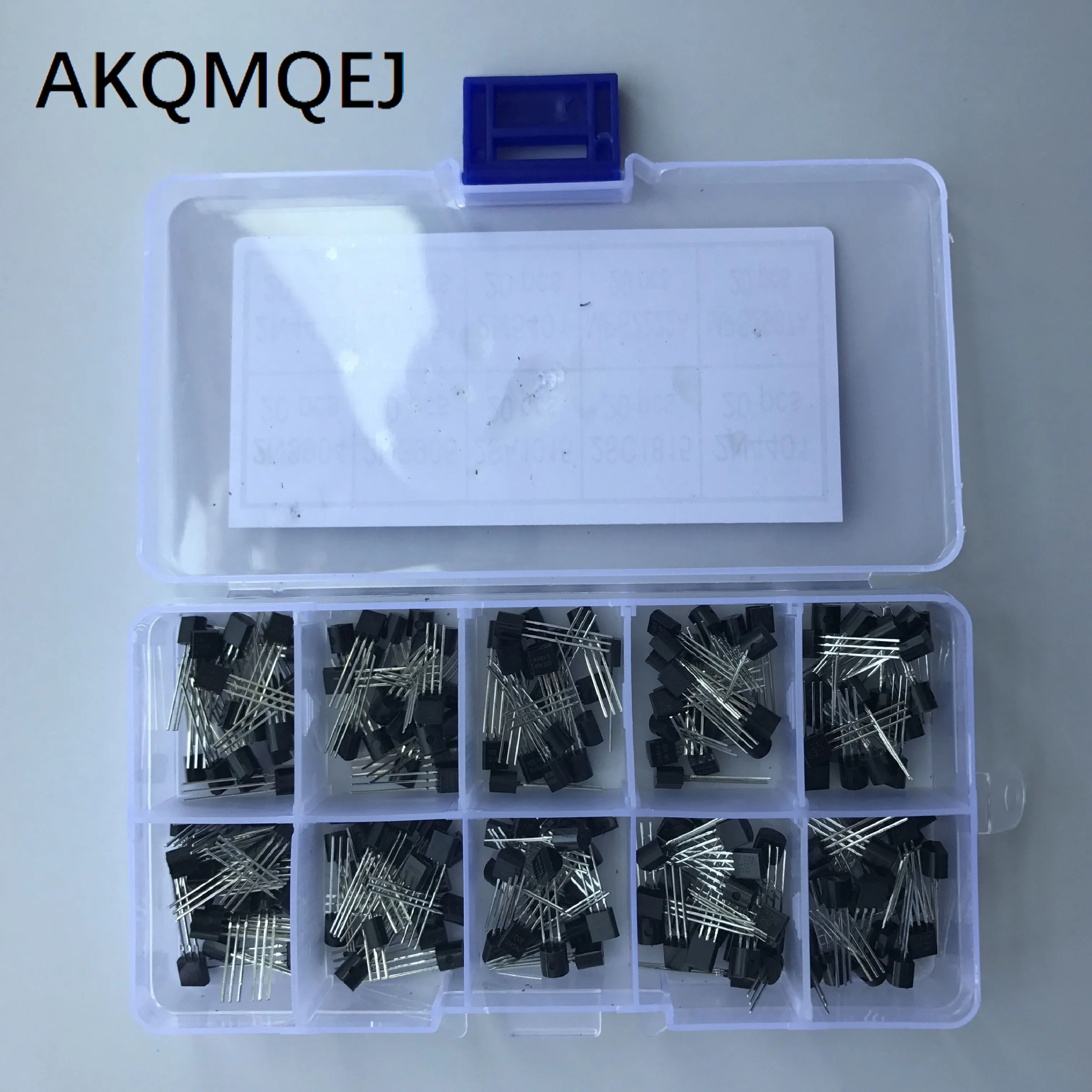 In-line triode Transistor Sample Box 200pcs 10 specifications 2N3904-MPS2907A Triode transistor set