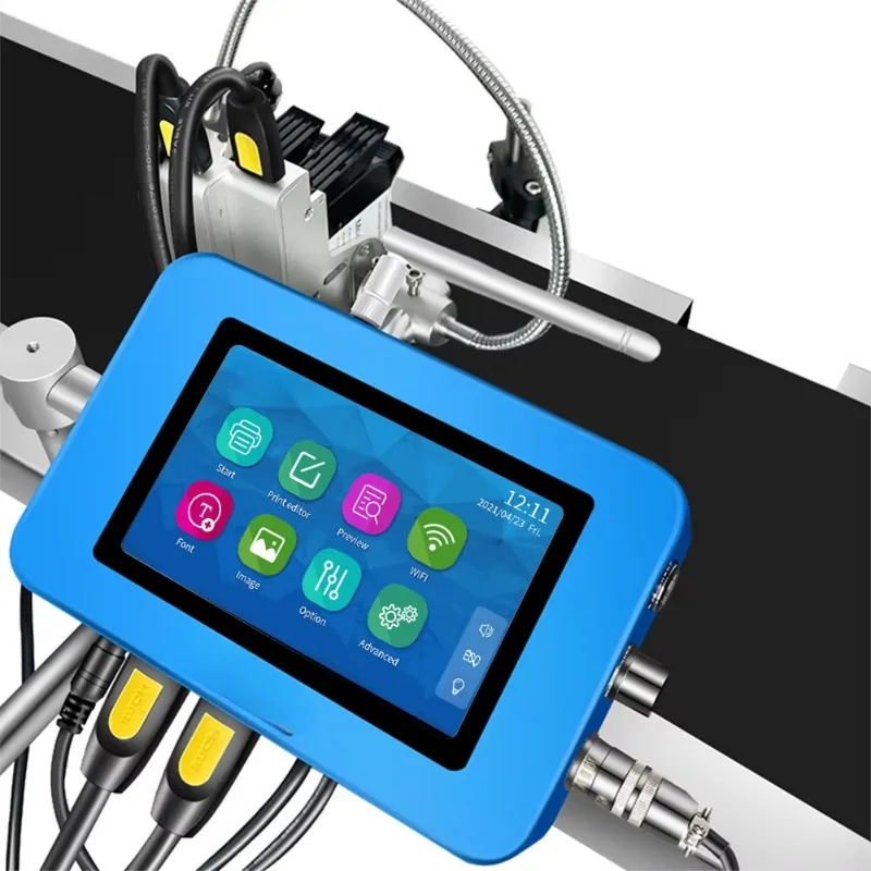 آلة الترميز دفعة طابعة نافثة للحبر Tij على الصندوق #2