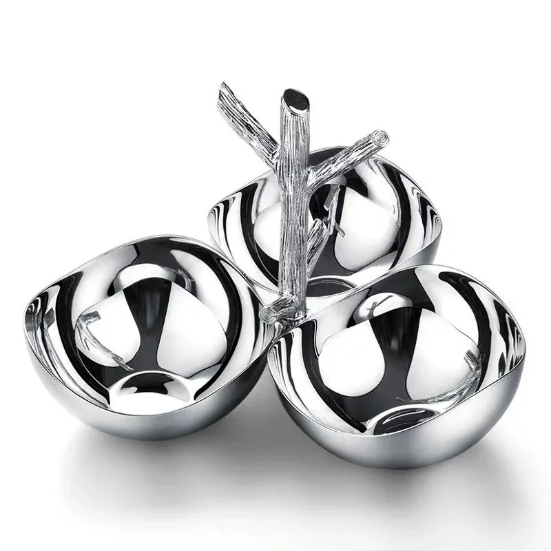 

Light luxury walnut dried fruit plate tea table food bowl nut plate tea tray solid wood fruit creativity