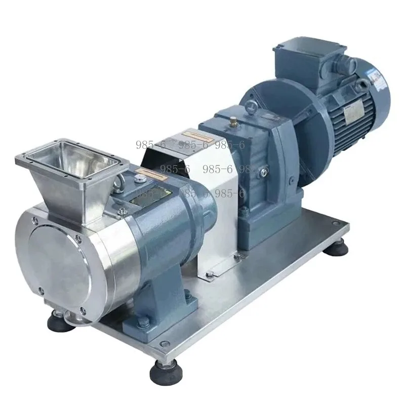 Sanitary Stainless Steel Cam Rotor Lobe Pump High Viscosity Fluid Transfer Machine for Honey Syrup Chili Paste Edible Oil