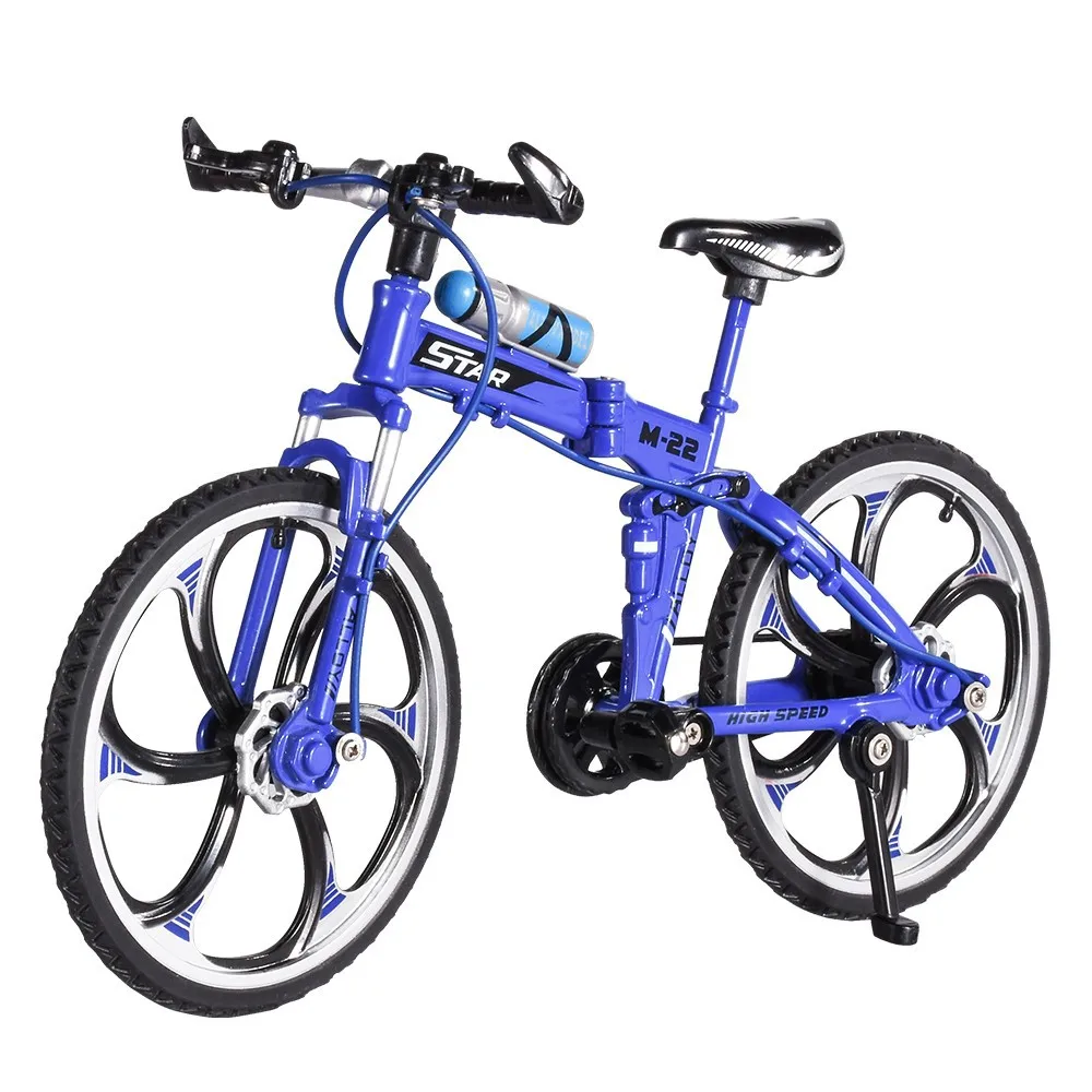 Alloy Bicycle Model for Children, Desktop Ornaments, Micro Bicycle, Collection Display, Gift, 1: 8