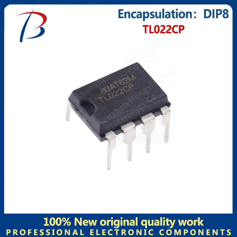 10pcs  TL022CP in-line operational amplifier chip package DIP8