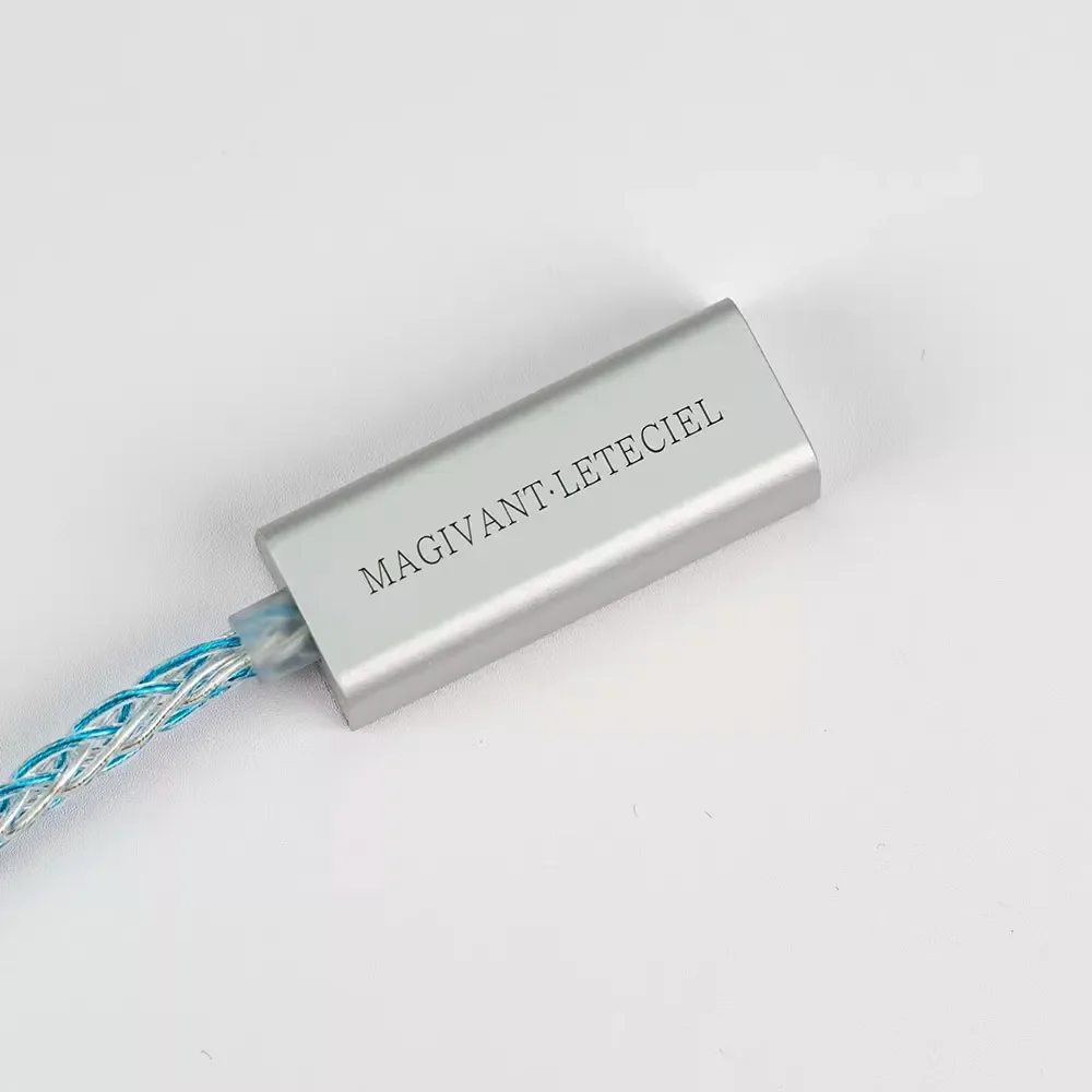 Antarmuka output headphone LETECIEL MAGIVANT 3.5mm, elemen sekunder, dekoder HIFI portabel, amplifier headphone