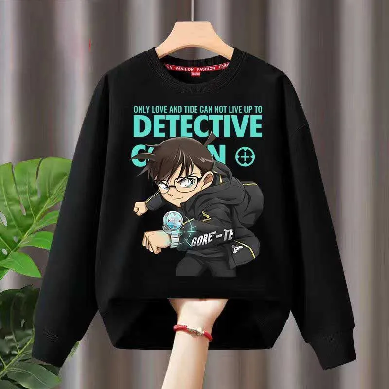 Hot Cartoon Anime Print Cotton Children Hoodie Boys Girls Clothing Fashion Kids Pullover Autumn Spring Child Sweatshirt