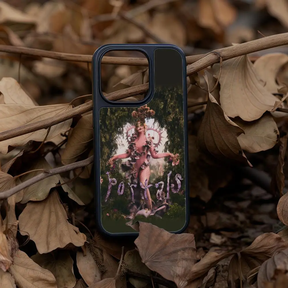 

Melanie Martinez Portals Phone Case For iPhone 16 15 14 13 12 11 Pro Max Plus Black Frame Acrylic Carbon Fiber Hard Shell