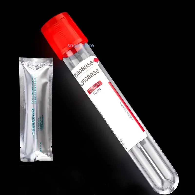 مختبر فراغ أنبوب إعداد الانفصال أنبوب PRF CGF استخراج أنبوب الطرد المركزي PRP أنابيب اختبار السترات الصوديوم 10 مللي ، معقمة