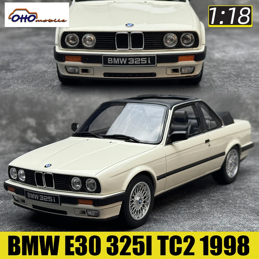 OTTO 1/18 BMW E30 325I TC2 1998 Klasyczny model samochodu statyczny wyświetlacz kolekcjonerski