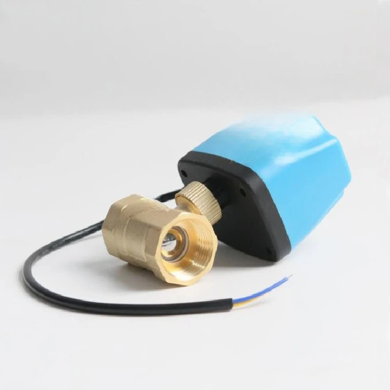 Pneumatic valve, two-way ball valve 220V two-wire normally closed normally open electric ball valve switch