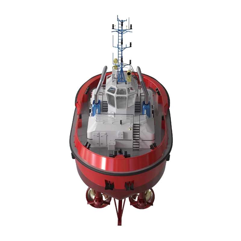 Ship Model 1/48 515mm Remote Control Ship RC Boats DAMEN 2412 Ship Tug DIY Assembly KIT Model Toys