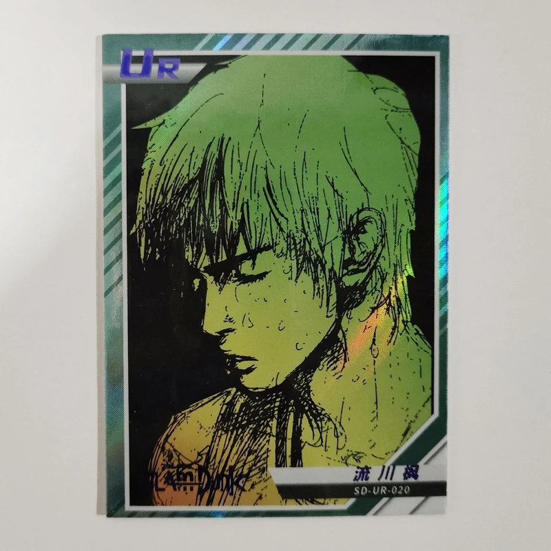 Anime Slam Dunk Sakuragi Hanamichi Mitsui Hisashi Rukawa Kaede Haruko Akagi Collection Cards Christmas Birthday Gifts Boy Toys