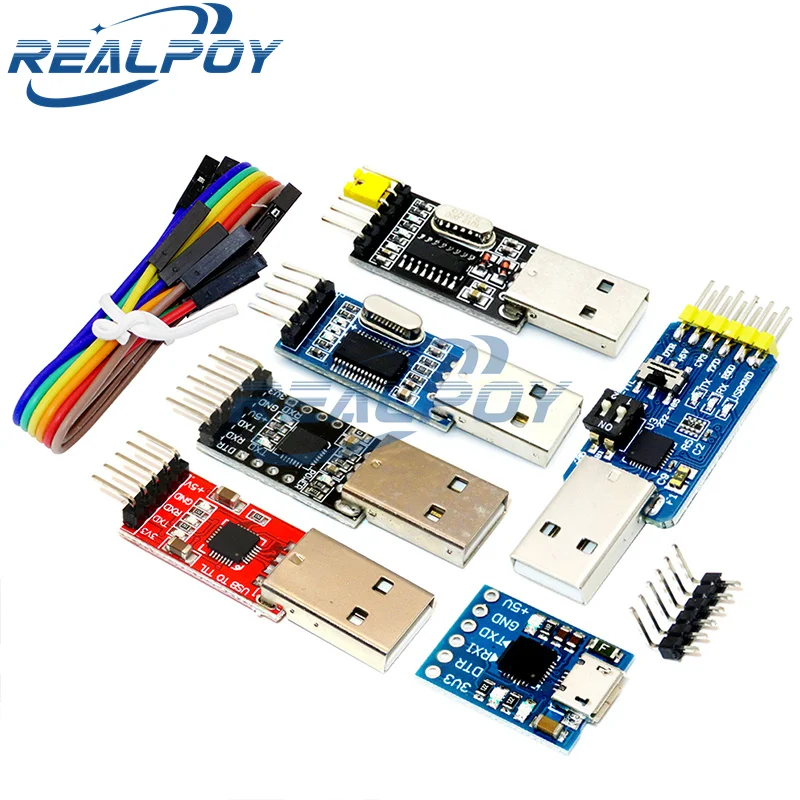 CP2102 Micro USB 2.0 to UART TTL 5PIN Connector Module Serial Converter STC Replace FT232 USB TO TTL CH340G PL2303 for arduino