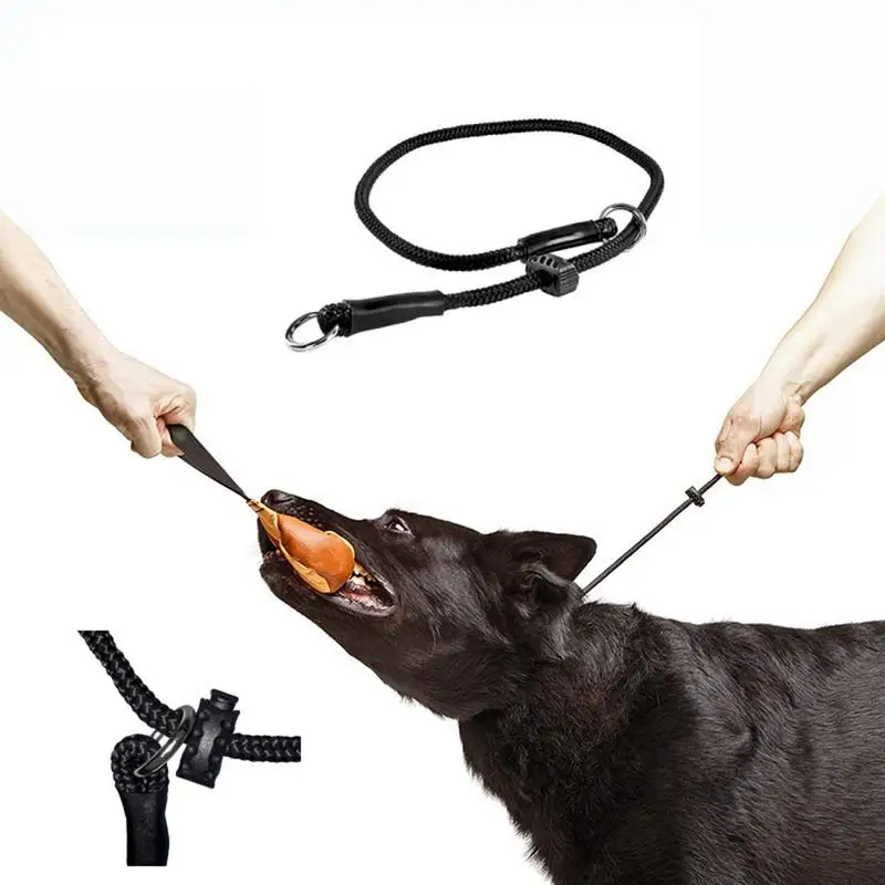 Traction Rope Recall Training Leads Dog Tie Out Rope With Padded Handle, Easy Control Traction Rope For L/M Dog Trainning