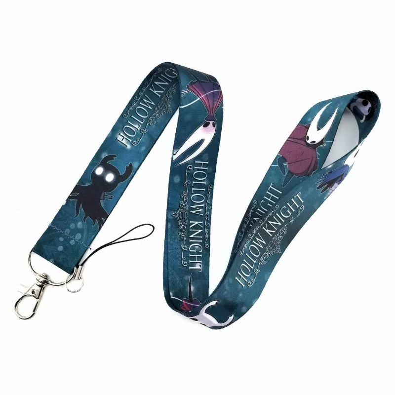 Hohl Ritter Karte Halter Lanyard Für Schlüssel ID Karte Telefon Straps USB Abzeichen Halter Anime Seil Schlüssel Neck Straps Anti-verloren Schlüsselbund