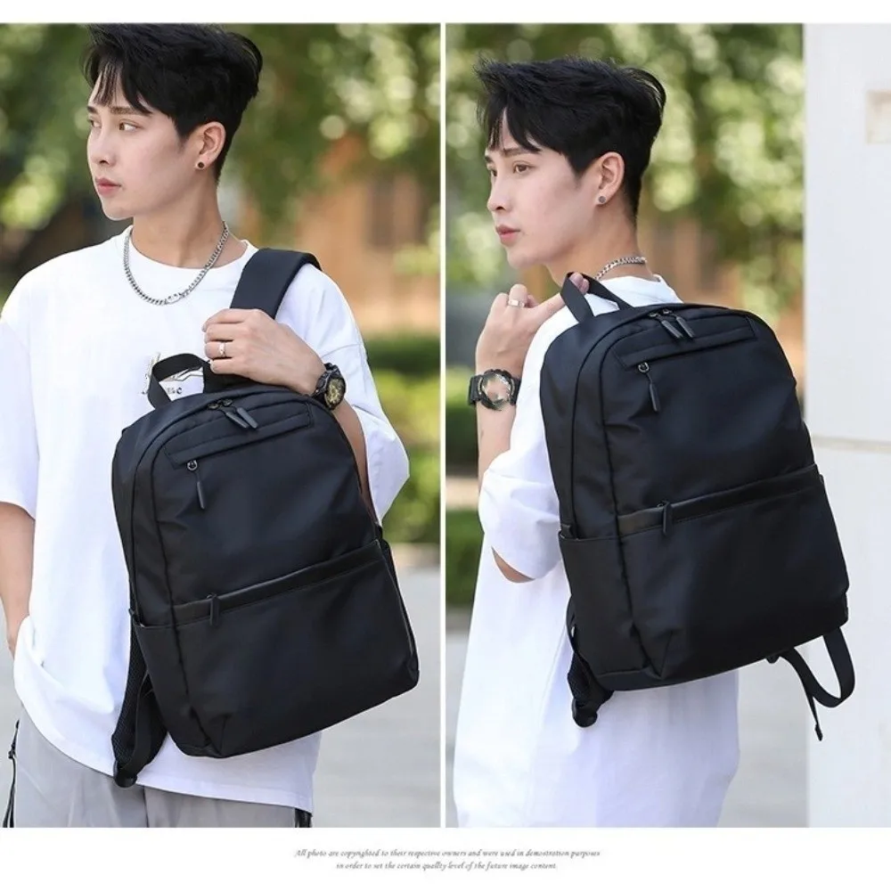 متعددة الوظائف سعة كبيرة الرجال على ظهره مقاوم للماء أكسفورد القماش طالب حقيبة مدرسية متعددة جيب الترفيه حقيبة لابتوب الأعمال #3