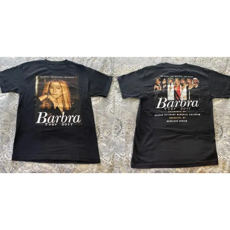 Barbra Streisand Tour 2017 Black All Size S To 5Xl T Shirt