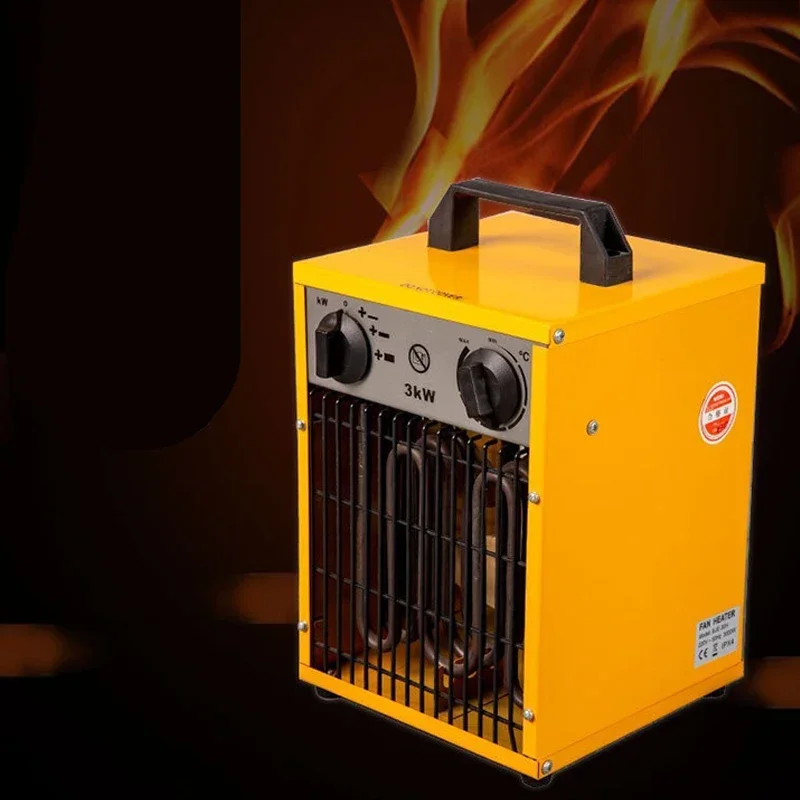 

Home Electric 3KW/5KW/9KW Industrial Air Heater Square Electric Air Heater Breeding Heating Insulation Equipment Workshop Heater